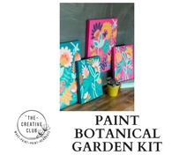Load image into Gallery viewer, PAINT: BOTANICAL GARDEN CANVAS
